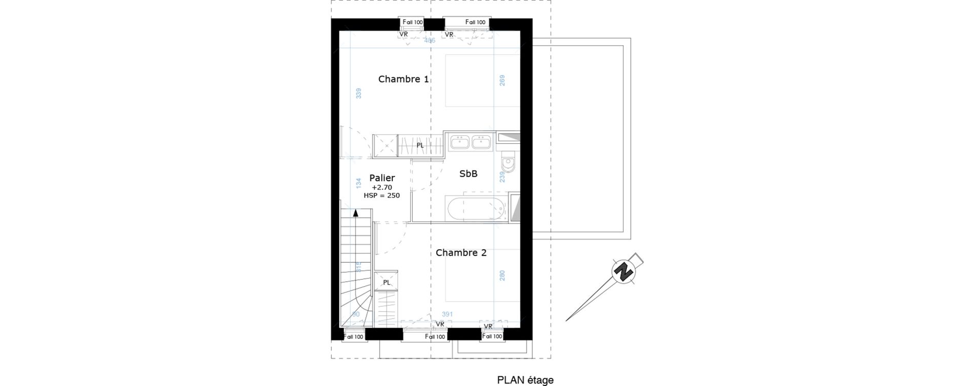 Maison T3 de 70,85 m2 &agrave; Andernos-Les-Bains Centre