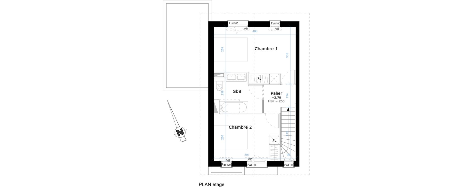 Maison T3 de 70,85 m2 &agrave; Andernos-Les-Bains Centre