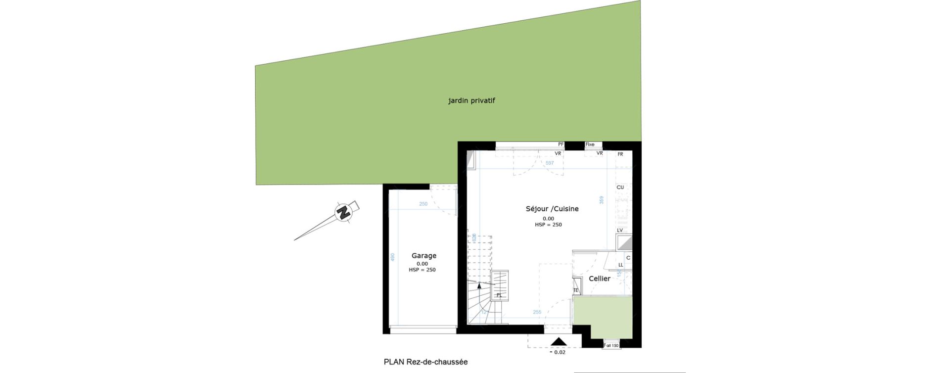 Maison T3 de 68,20 m2 &agrave; Andernos-Les-Bains Centre