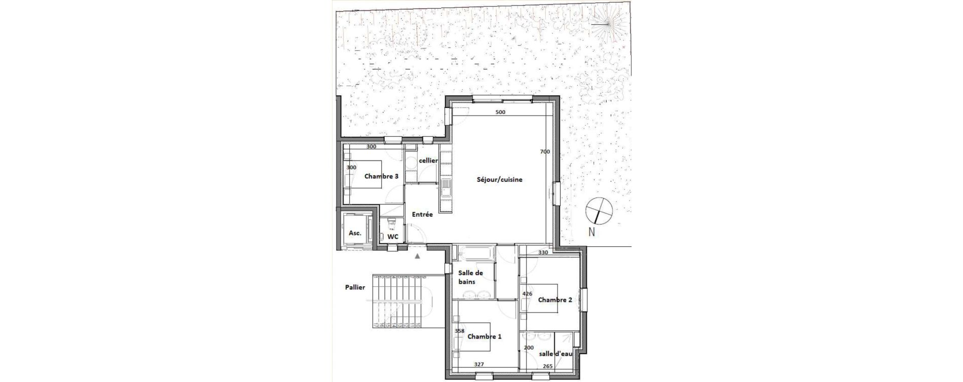 Appartement T4 de 94,85 m2 &agrave; Arcachon Centre