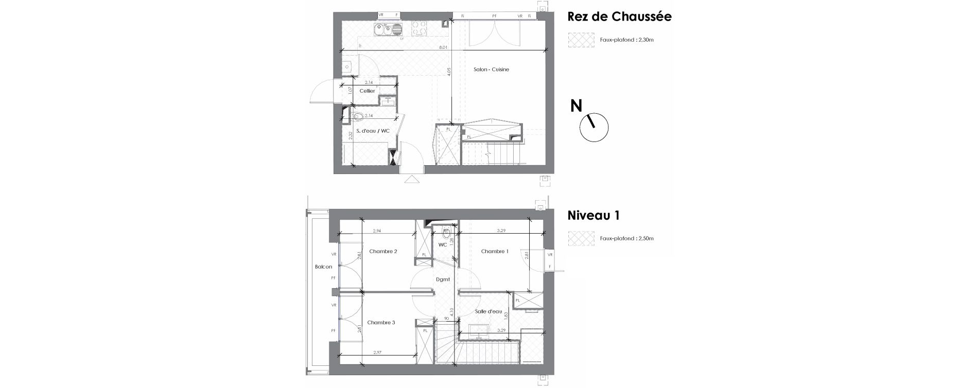 Maison T4 de 81,47 m2 &agrave; Artigues-Pr&egrave;s-Bordeaux Centre