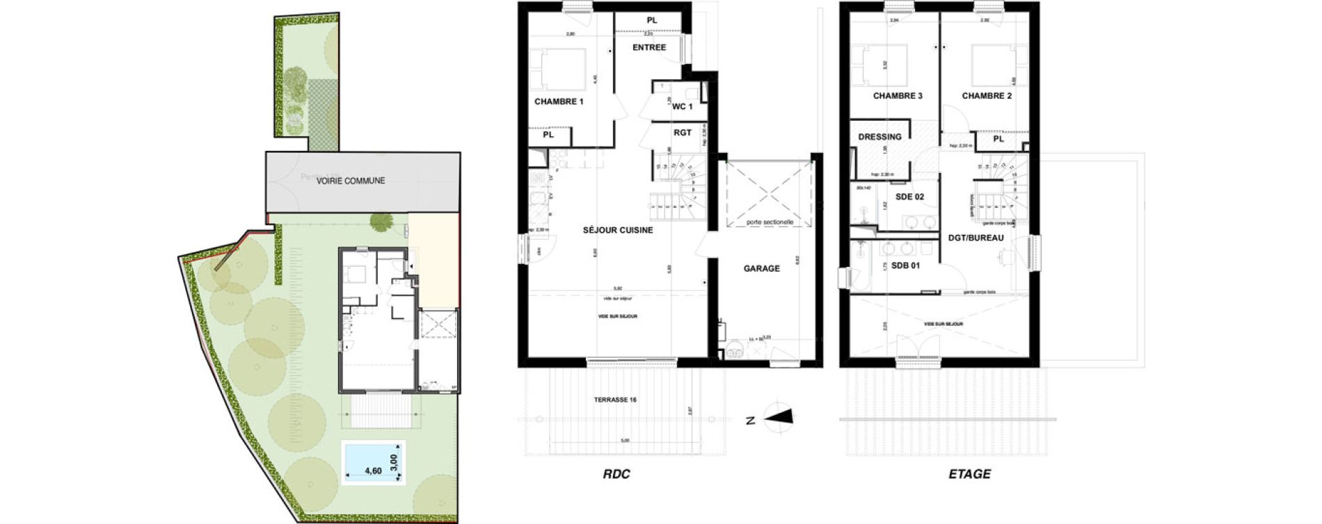 Villa T4 de 110,43 m2 &agrave; Artigues-Pr&egrave;s-Bordeaux Centre
