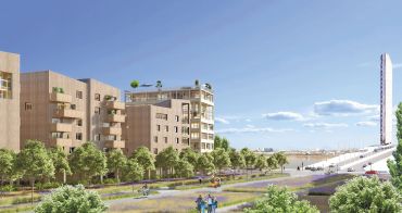 Bordeaux programme immobilier neuf « Quai 56 - Yucca » 