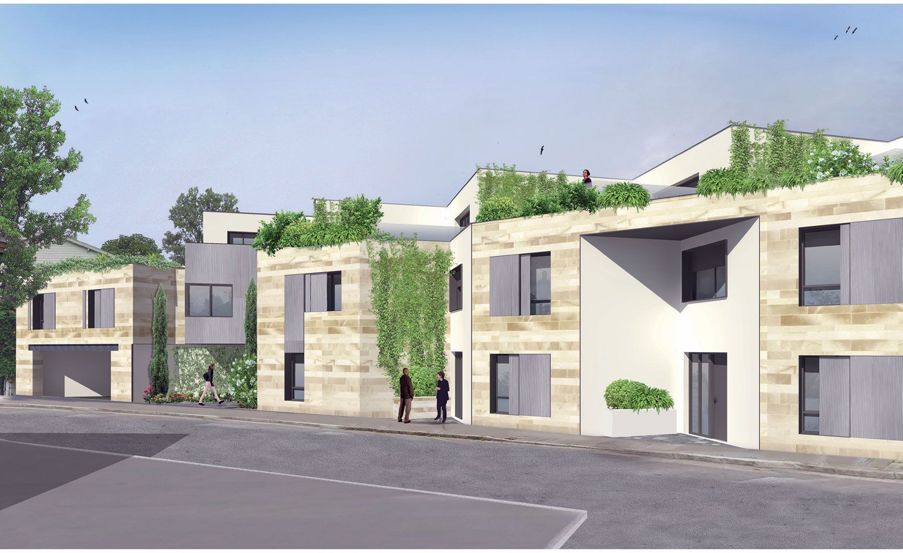 Villa Etchenique à Bordeaux programme neuf