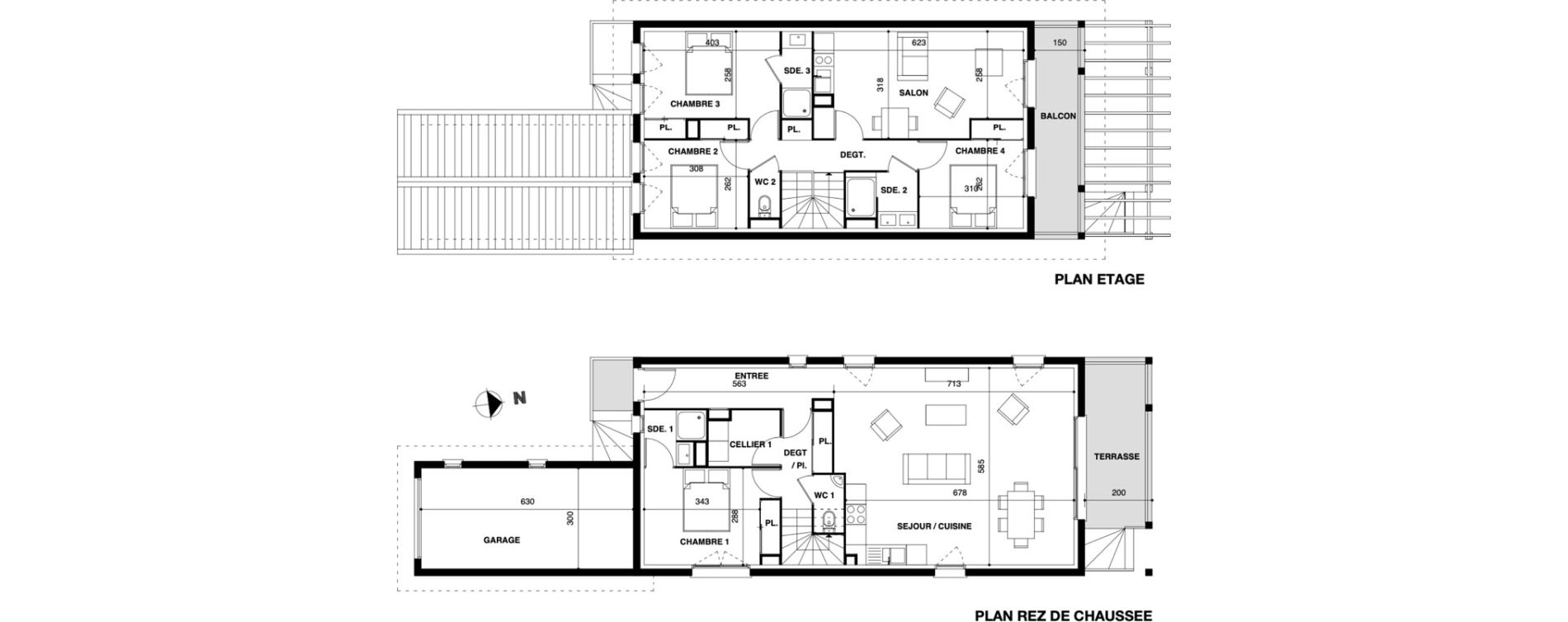Maison T6 de 130,15 m2 &agrave; Gujan-Mestras Centre
