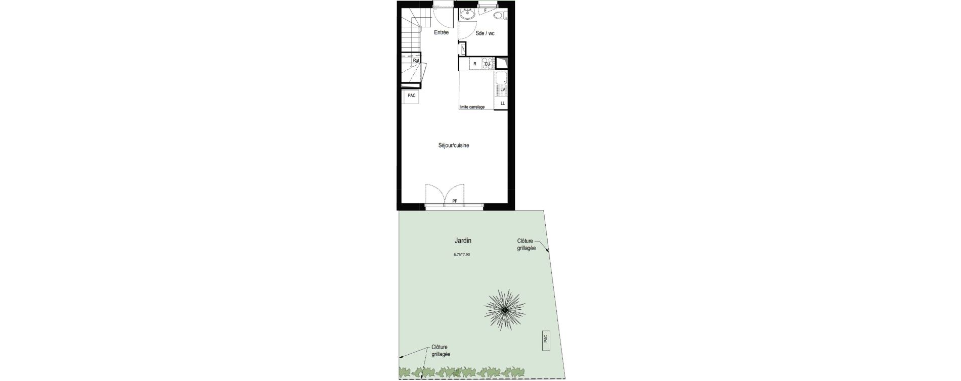 Maison T4 de 83,50 m2 &agrave; Gujan-Mestras Centre