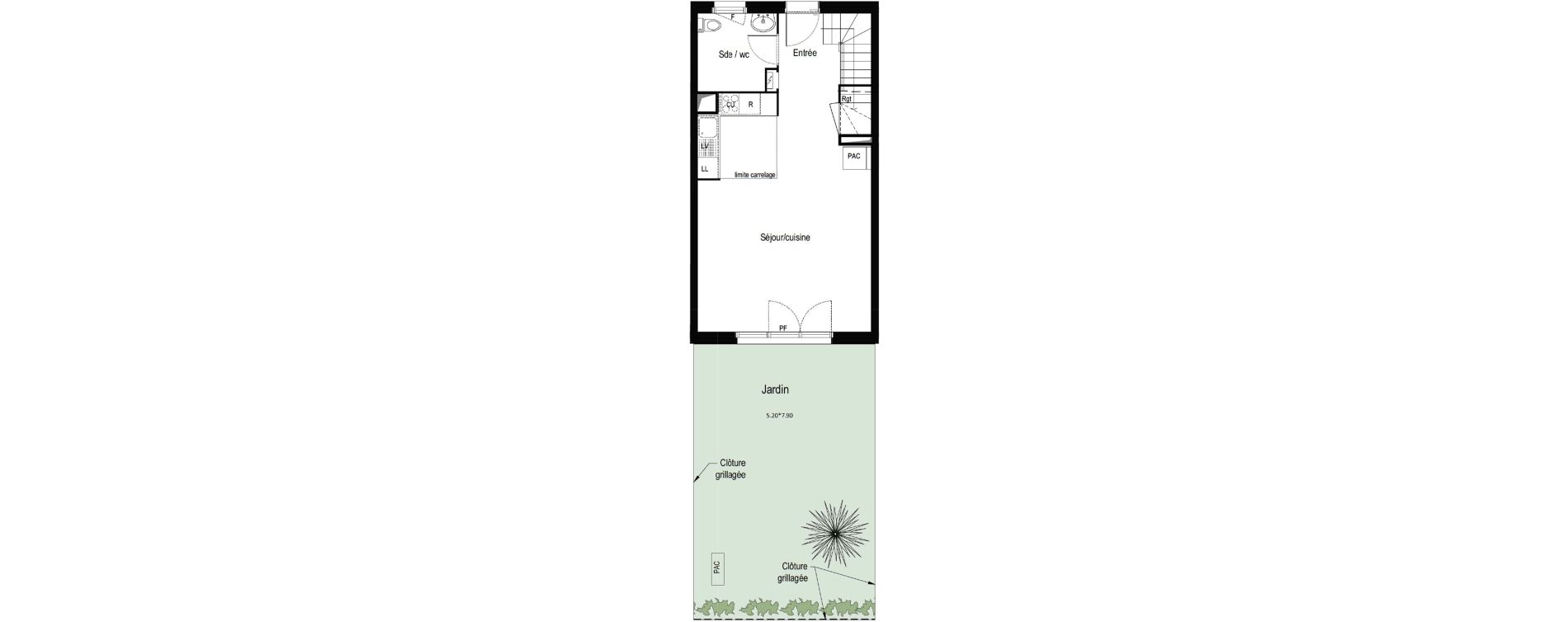 Maison T4 de 83,50 m2 &agrave; Gujan-Mestras Centre