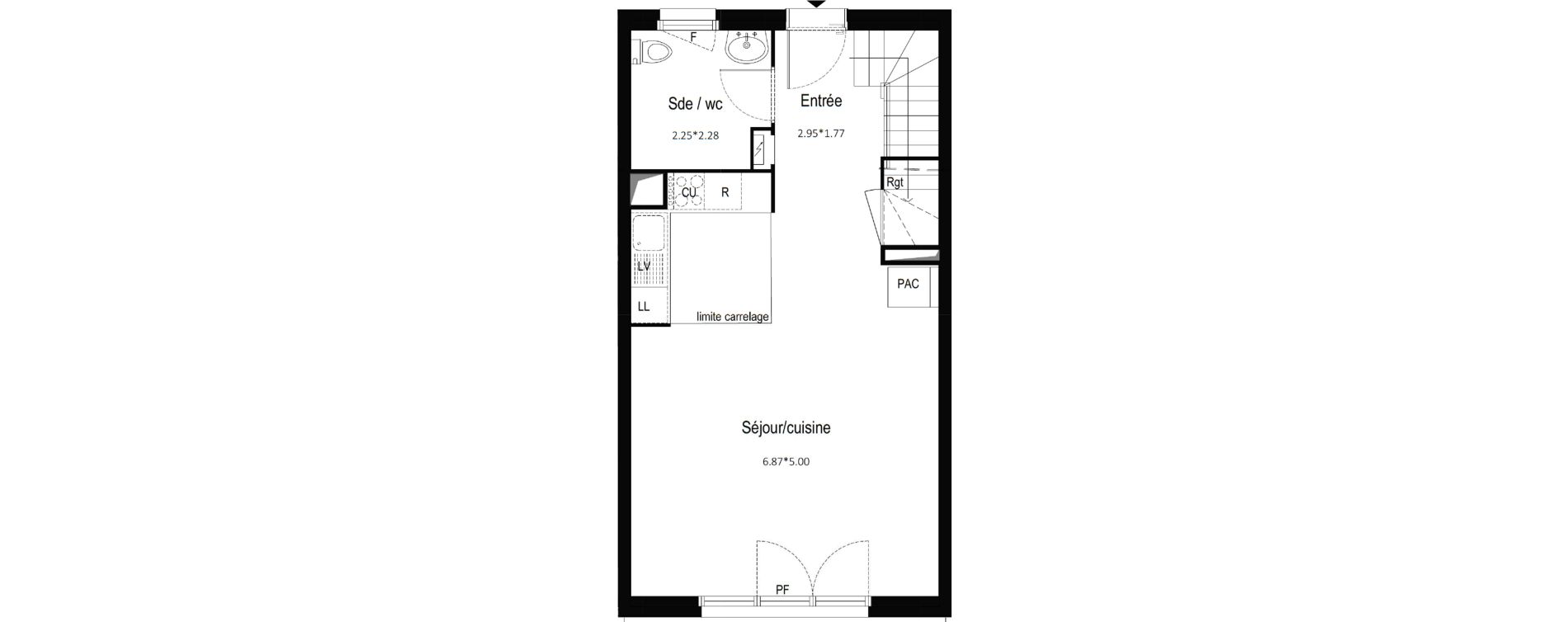 Maison T4 de 83,50 m2 &agrave; Gujan-Mestras Centre