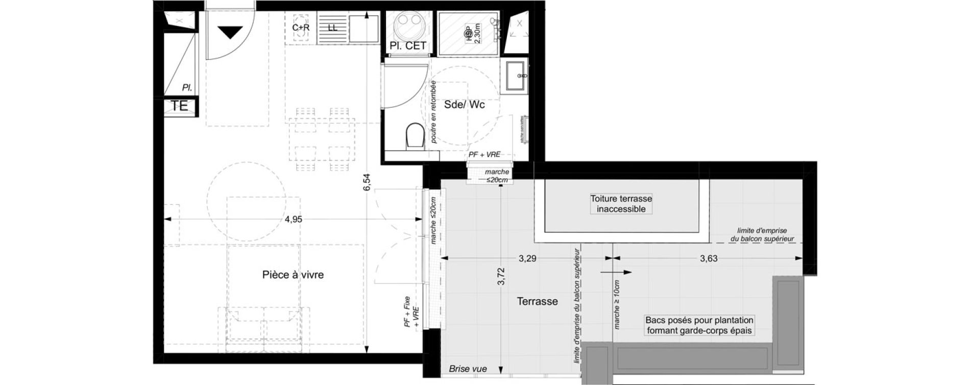 Studio de 37,50 m2 &agrave; La Teste-De-Buch Centre ville