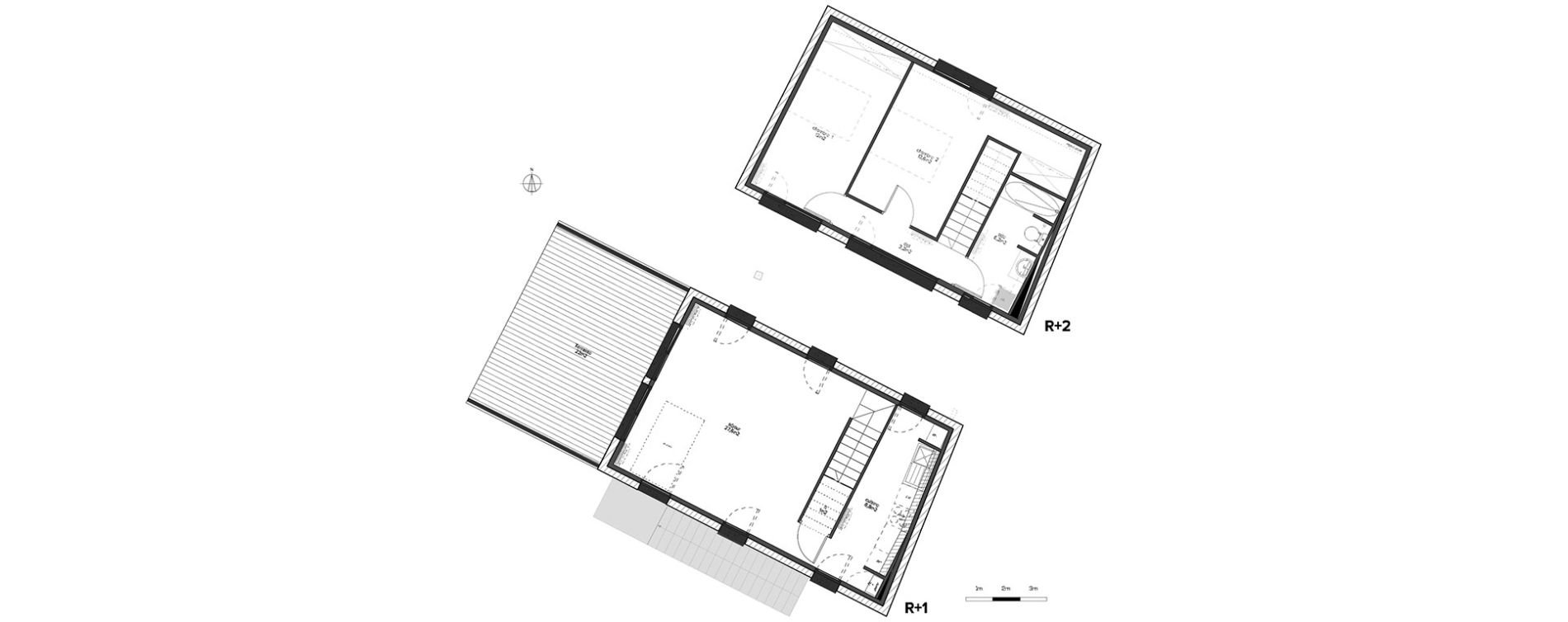 Duplex T3 de 72,40 m2 au Taillan-M&eacute;doc Centre