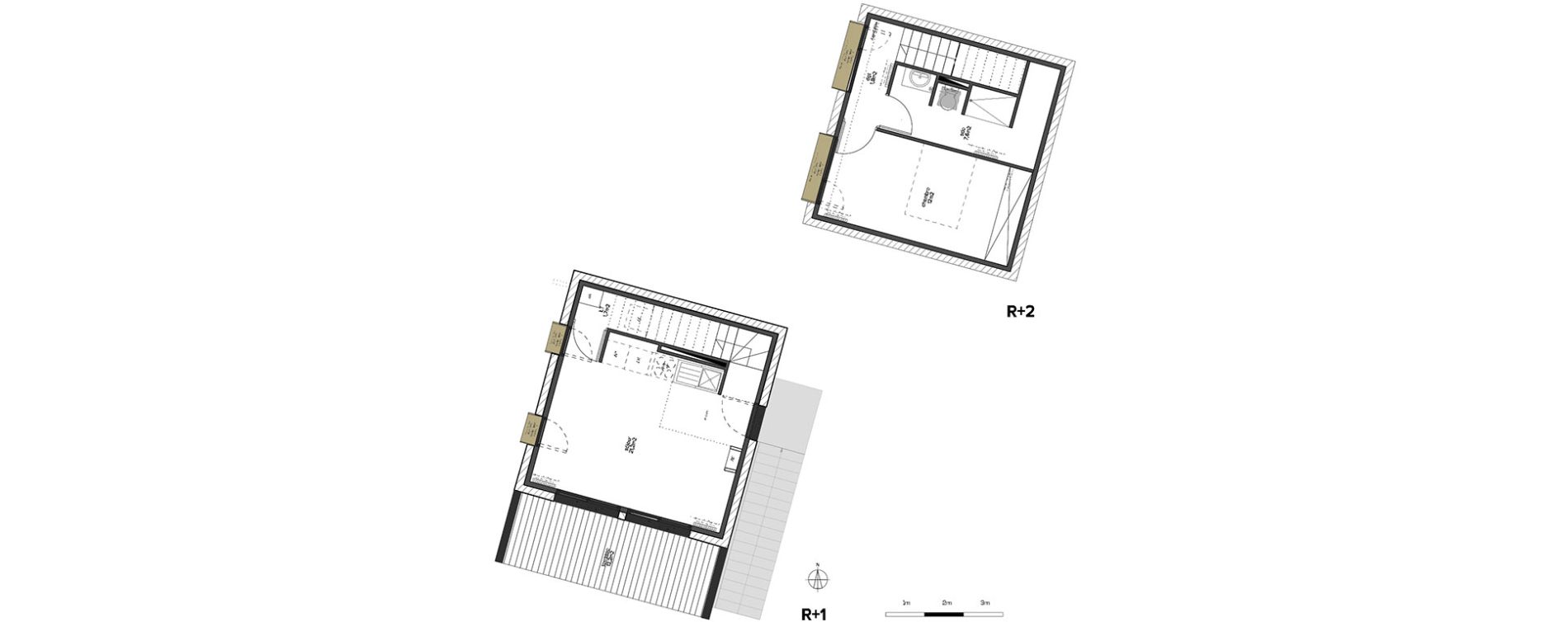 Duplex T2 de 44,30 m2 au Taillan-M&eacute;doc Centre