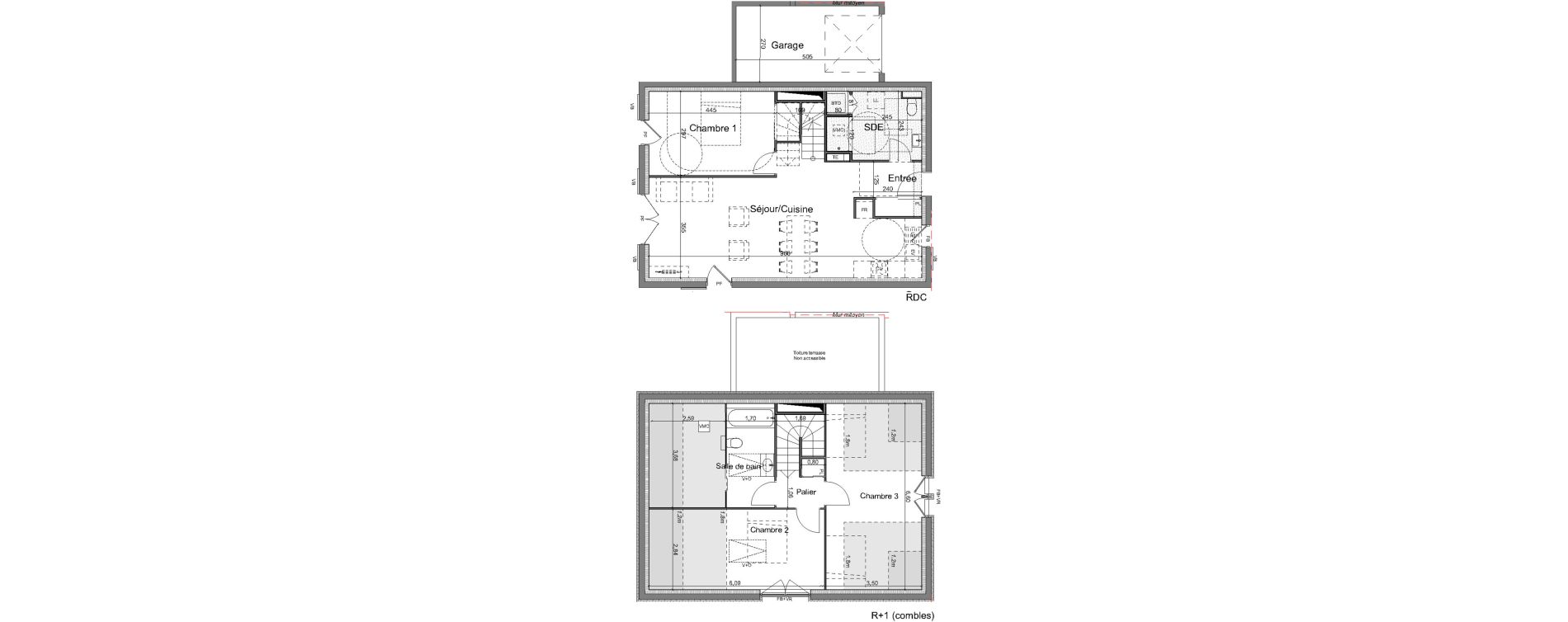 Maison T4 de 86,10 m2 &agrave; L&egrave;ge-Cap-Ferret Centre
