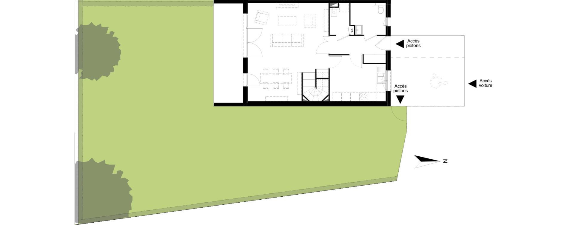 Villa T5 de 113,79 m2 &agrave; M&eacute;rignac Centre