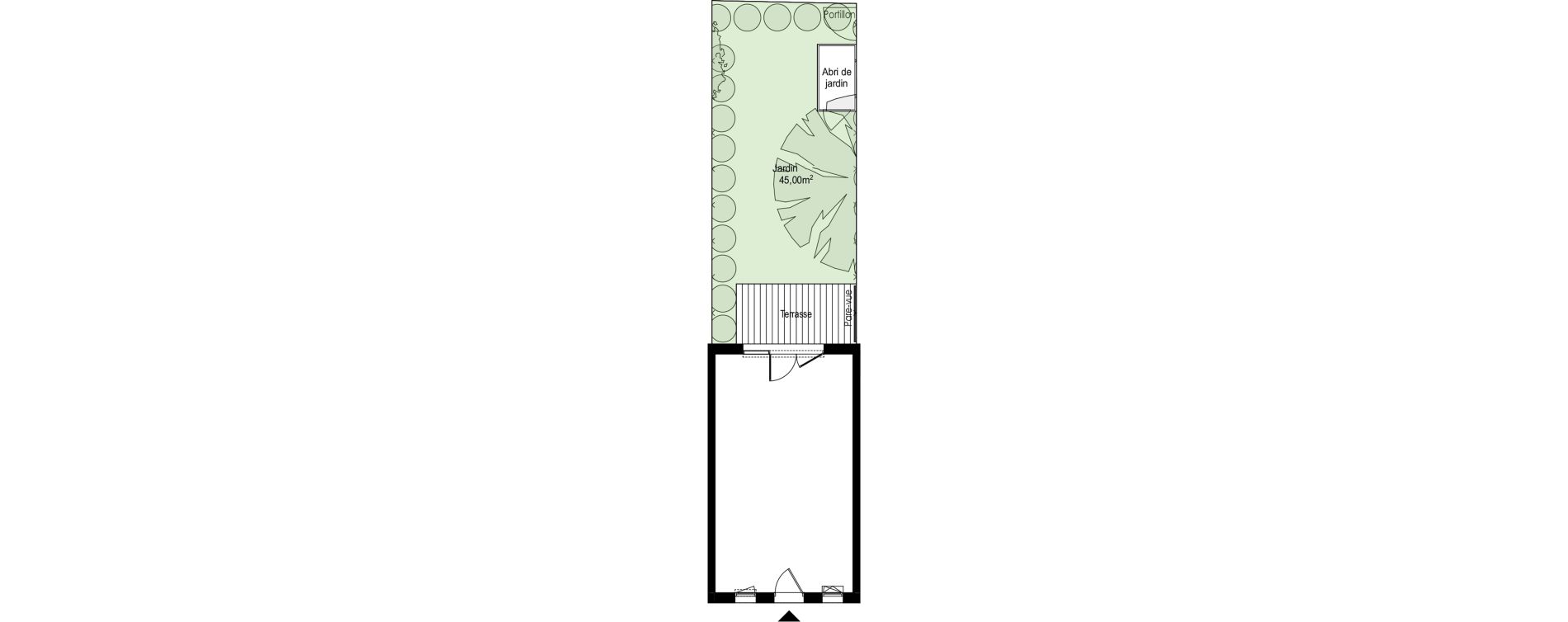 Villa T3 de 65,00 m2 &agrave; Parempuyre Centre