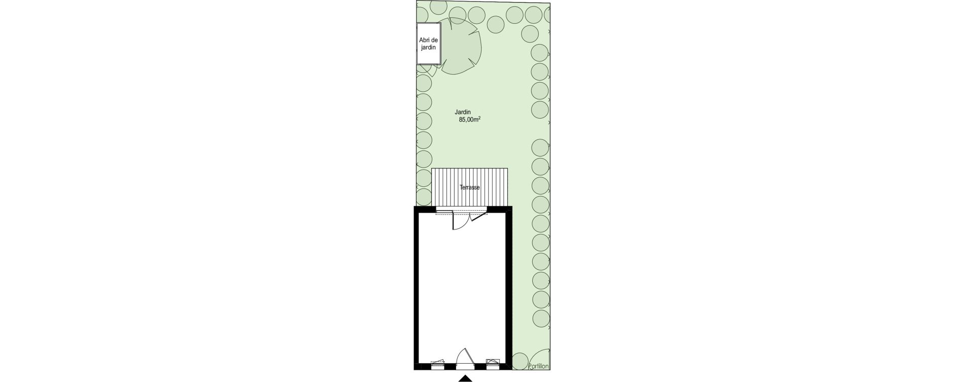 Villa T3 de 65,00 m2 &agrave; Parempuyre Centre