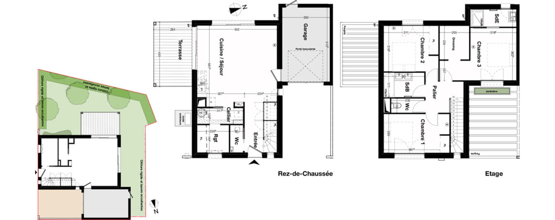Maison T4 de 103,84 m2 &agrave; Pessac Camponac