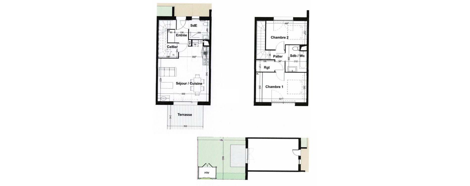Maison T3 de 71,81 m2 &agrave; Saint-Jean-D'Illac Centre