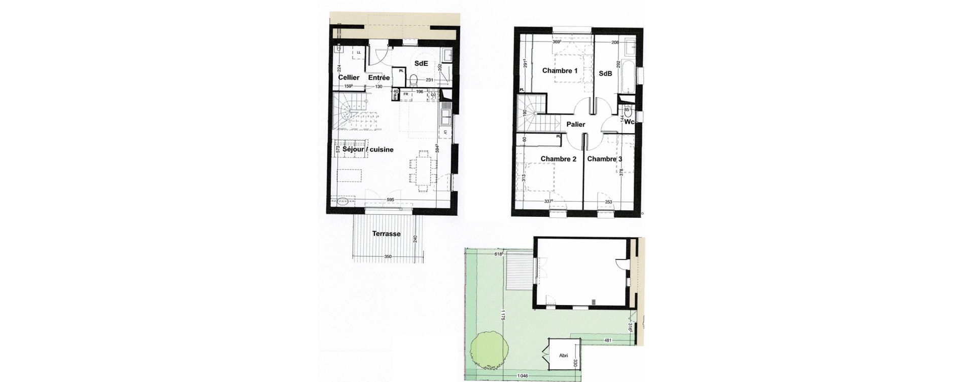 Maison T4 de 90,51 m2 &agrave; Saint-Jean-D'Illac Centre