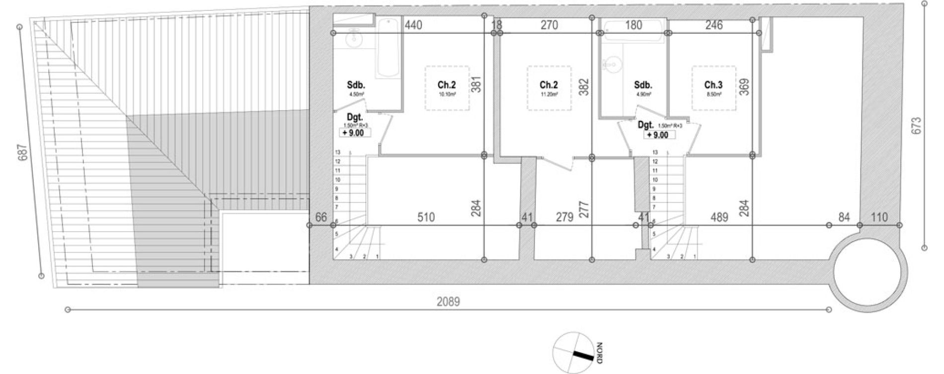 Appartement de 408,40 m2 &agrave; Sainte-Foy-La-Grande Centre