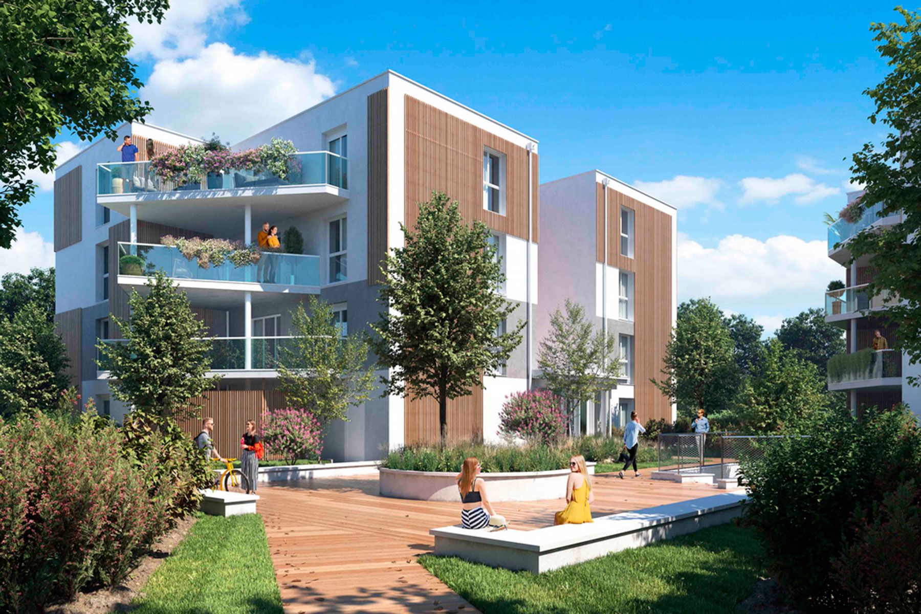 Domaine de Beunon à Villenaved'Ornon programme neuf