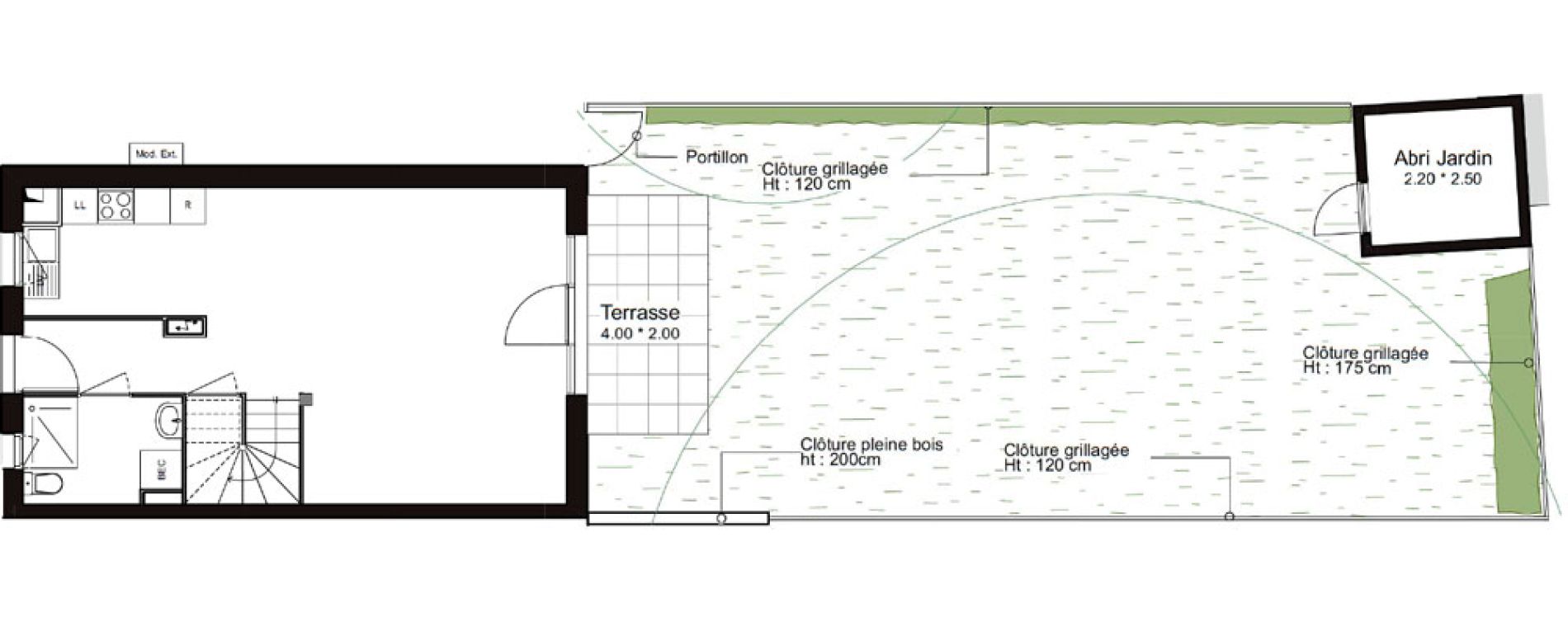 Appartement T4 de 87,80 m2 &agrave; Villenave-D'Ornon Pont de la maye