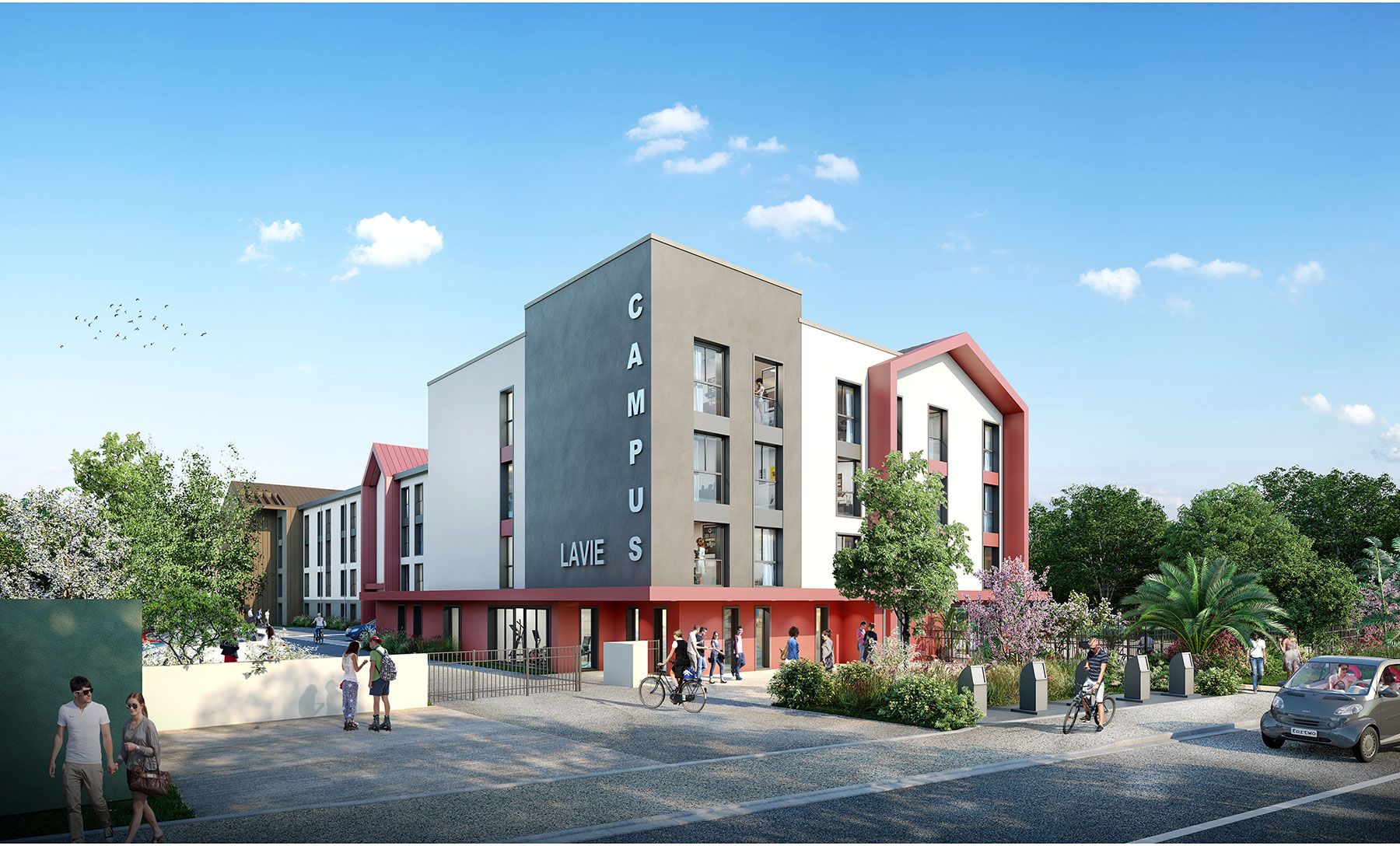 Campus Lavie à Pau programme neuf