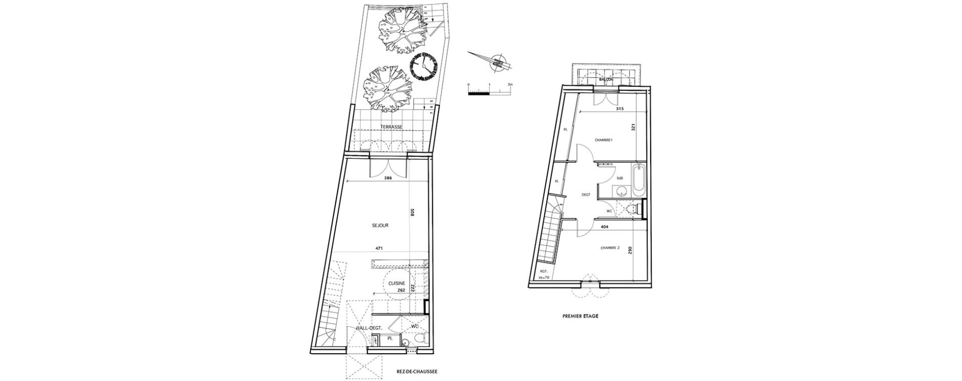 Maison T3 de 75,90 m2 &agrave; Aigues-Mortes Centre