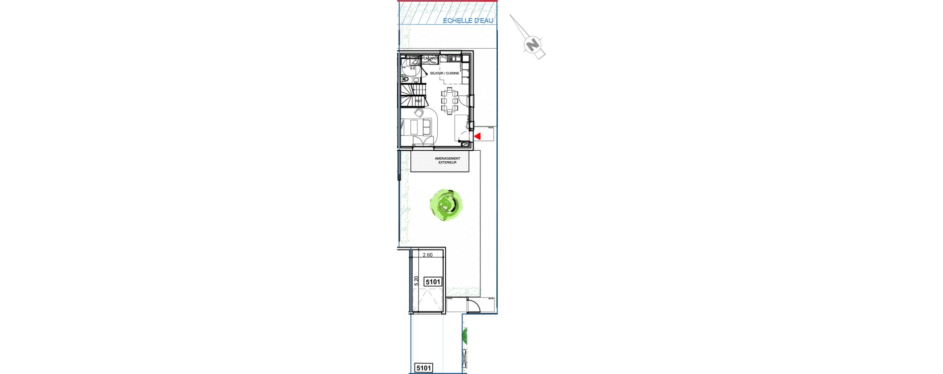 Maison T4 de 80,00 m2 &agrave; Bouillargues Centre