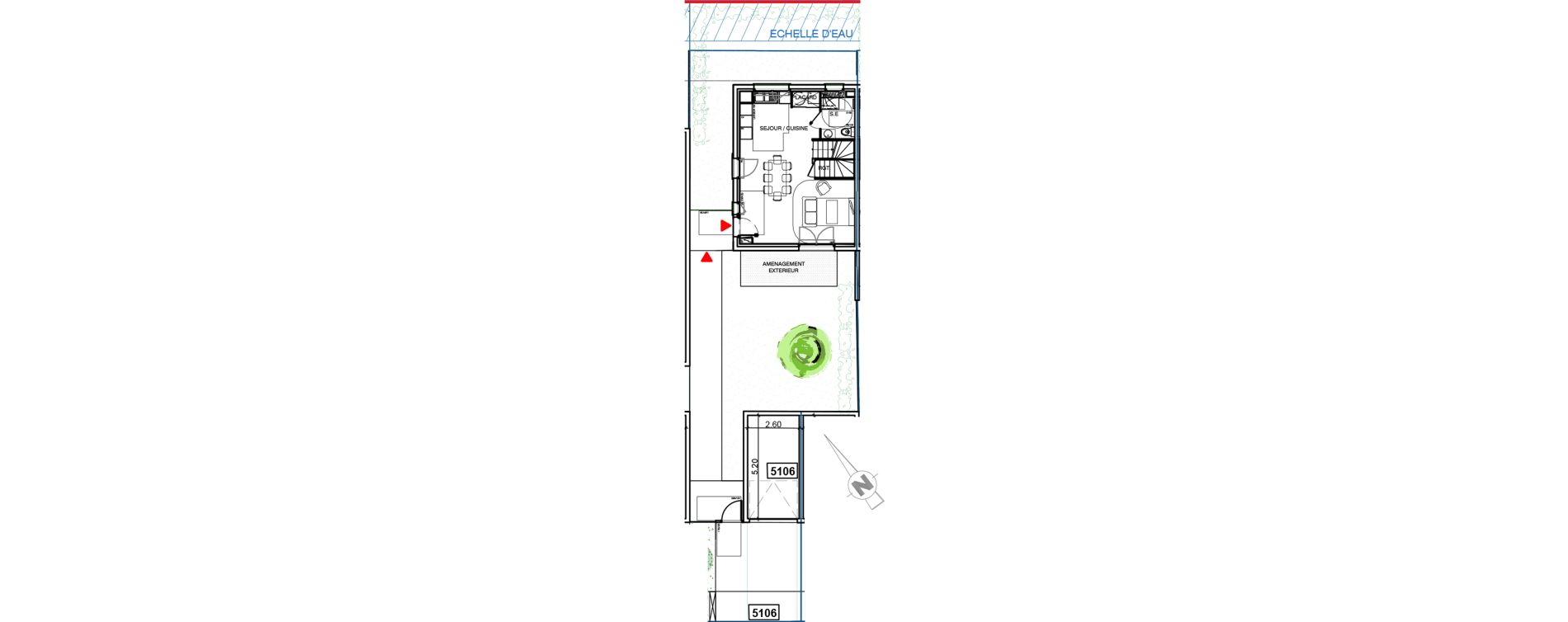 Maison T4 de 79,00 m2 &agrave; Bouillargues Centre