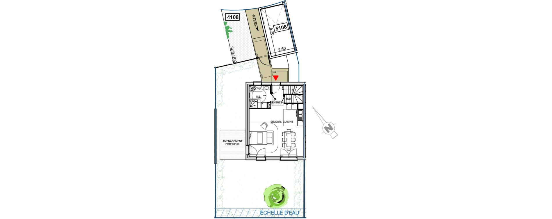 Maison T4 de 80,30 m2 &agrave; Bouillargues Centre