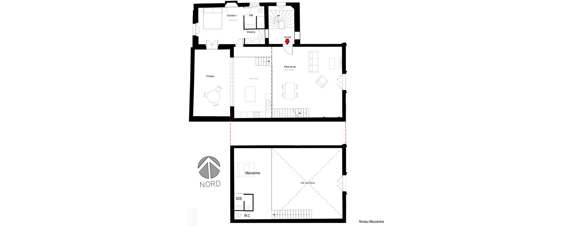 Appartement T2 de 121,10 m2 &agrave; Villeneuve-L&egrave;s-Avignon Centre
