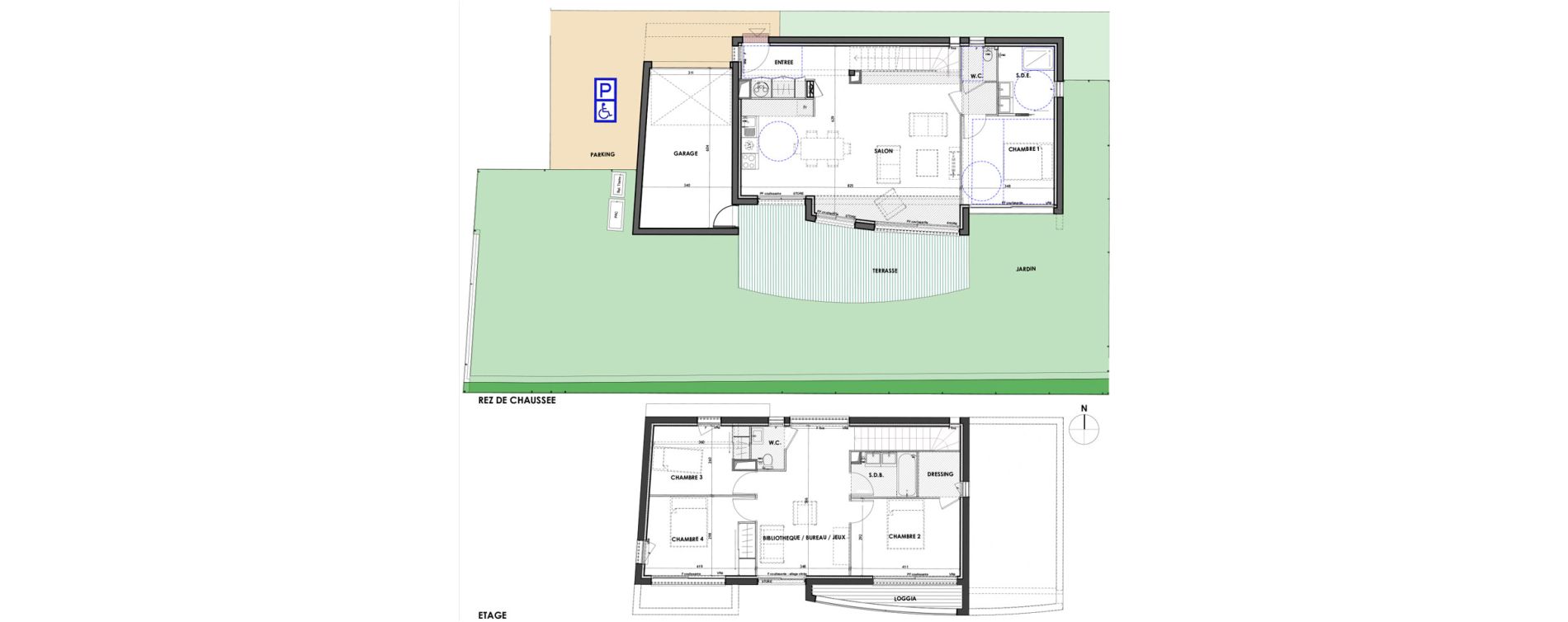 Maison T5 de 128,70 m2 &agrave; Balma Centre