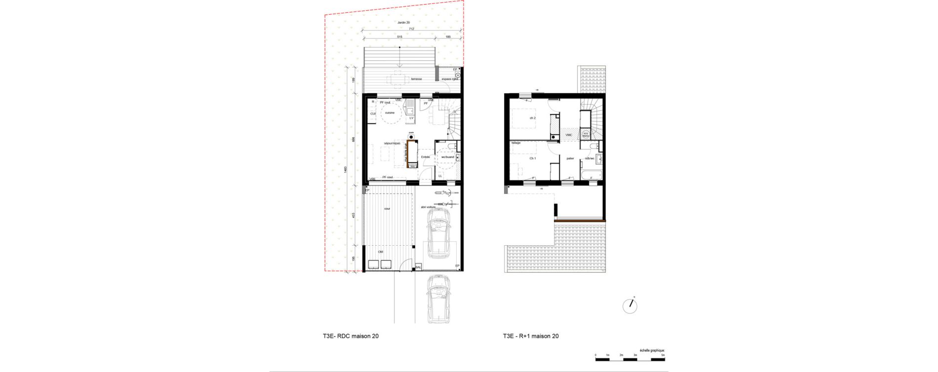 Appartement T3 de 73,59 m2 &agrave; Fenouillet Piquepeyre