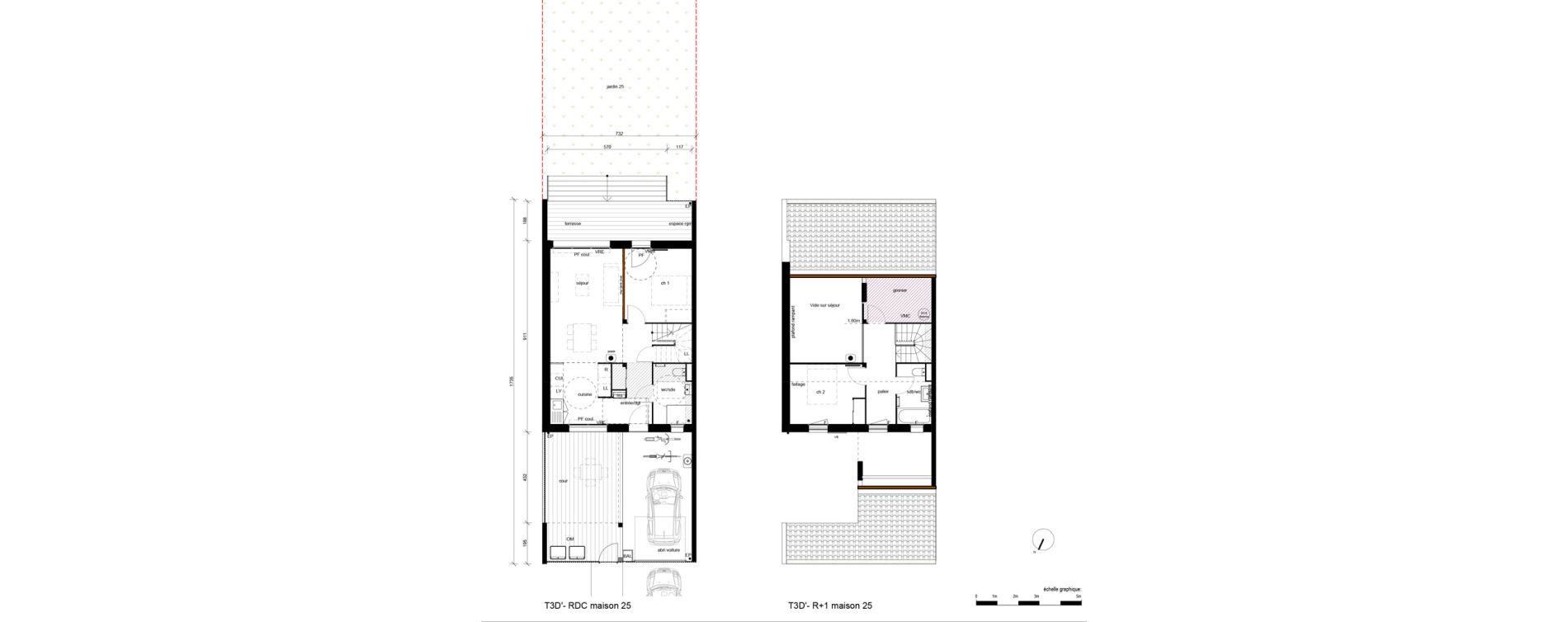 Appartement T3 de 73,70 m2 &agrave; Fenouillet Piquepeyre