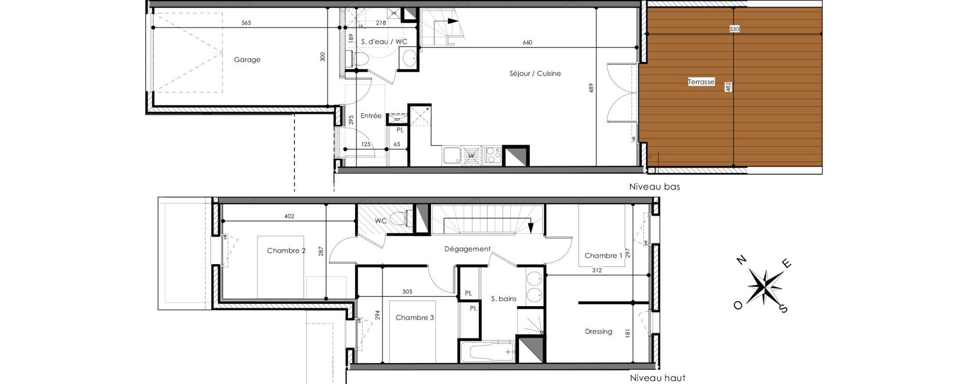 Appartement T4 de 87,05 m2 &agrave; Frouzins Centre