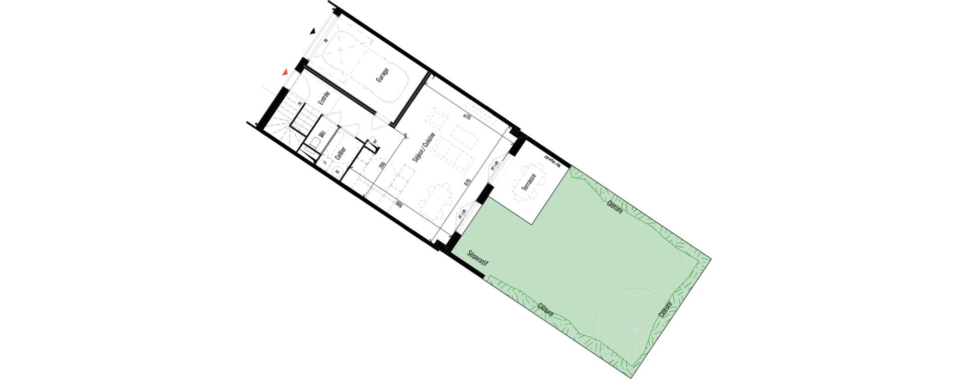 Maison T4 de 112,98 m2 &agrave; Pin-Balma Centre