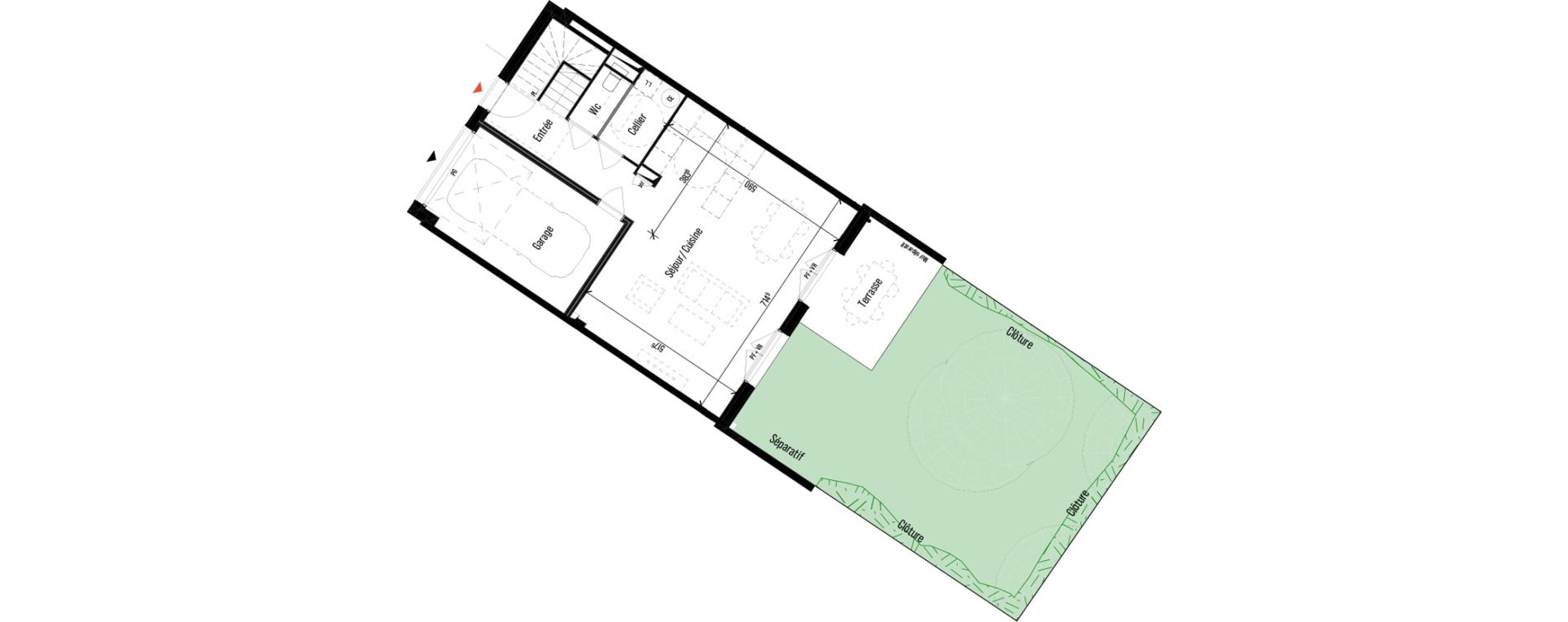 Maison T4 de 119,45 m2 &agrave; Pin-Balma Centre