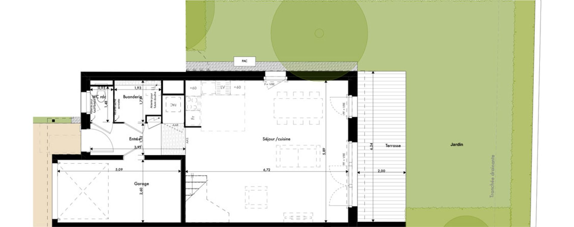 Maison T5 de 105,03 m2 &agrave; Ramonville-Saint-Agne Marnac