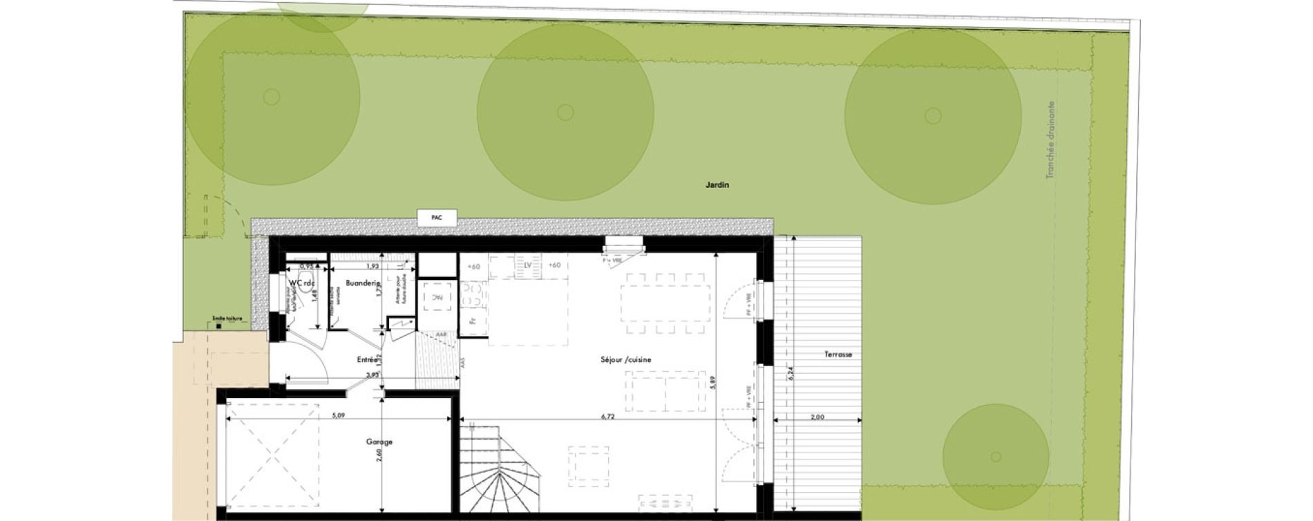 Maison T5 de 105,03 m2 &agrave; Ramonville-Saint-Agne Marnac