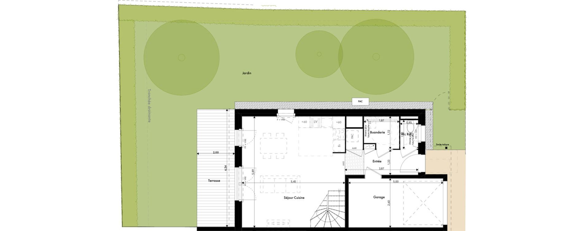 Maison T4 de 89,95 m2 &agrave; Ramonville-Saint-Agne Marnac