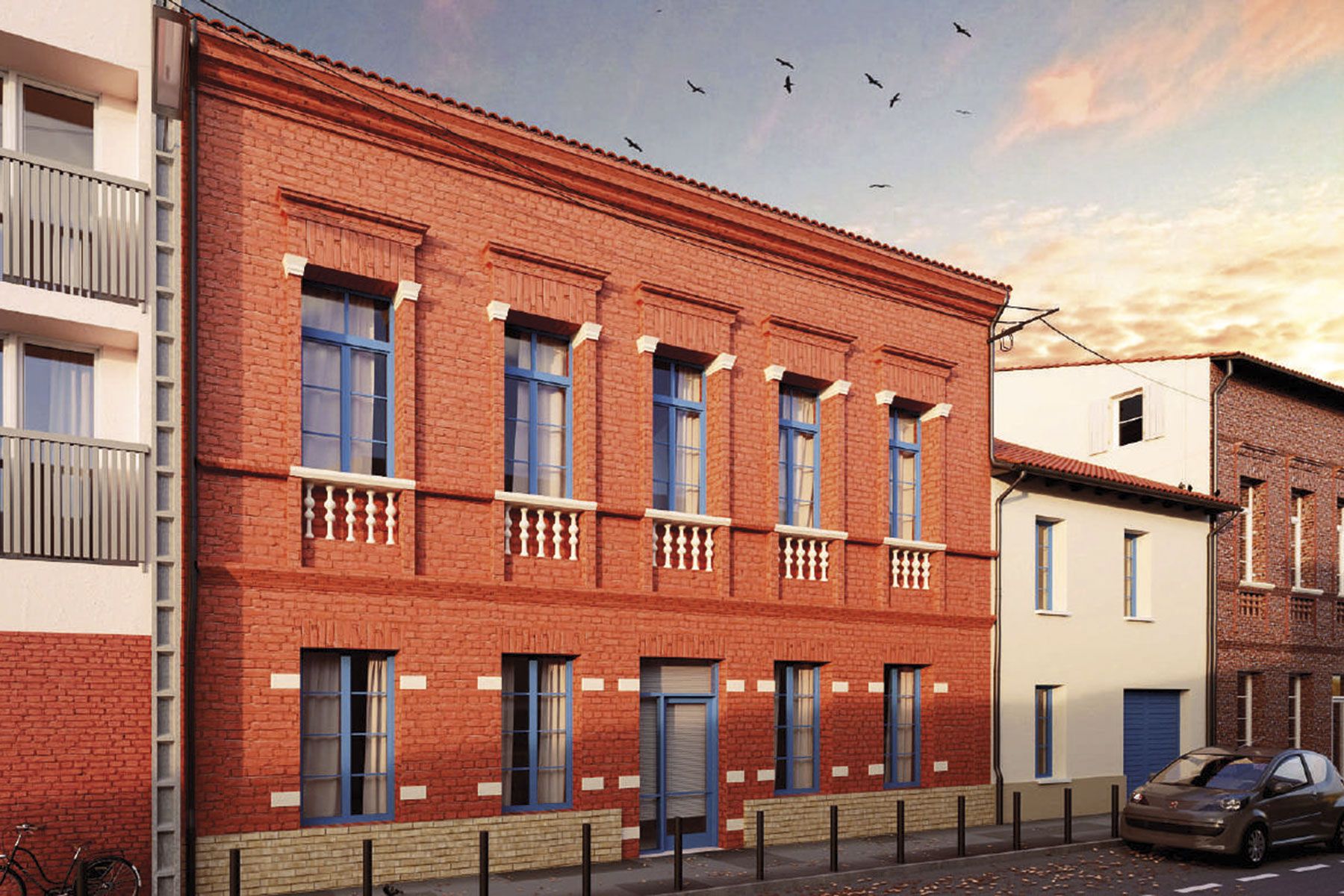 Esprit Amidonniers à Toulouse programme rénové réf 217269