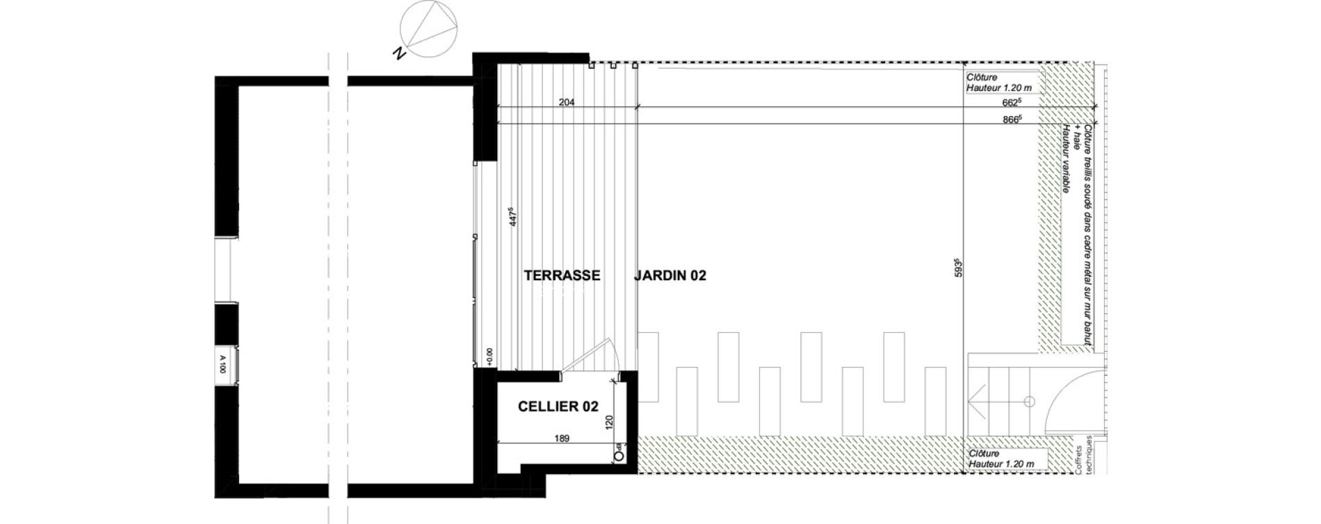 Maison T4 de 82,51 m2 &agrave; Toulouse Montaudran