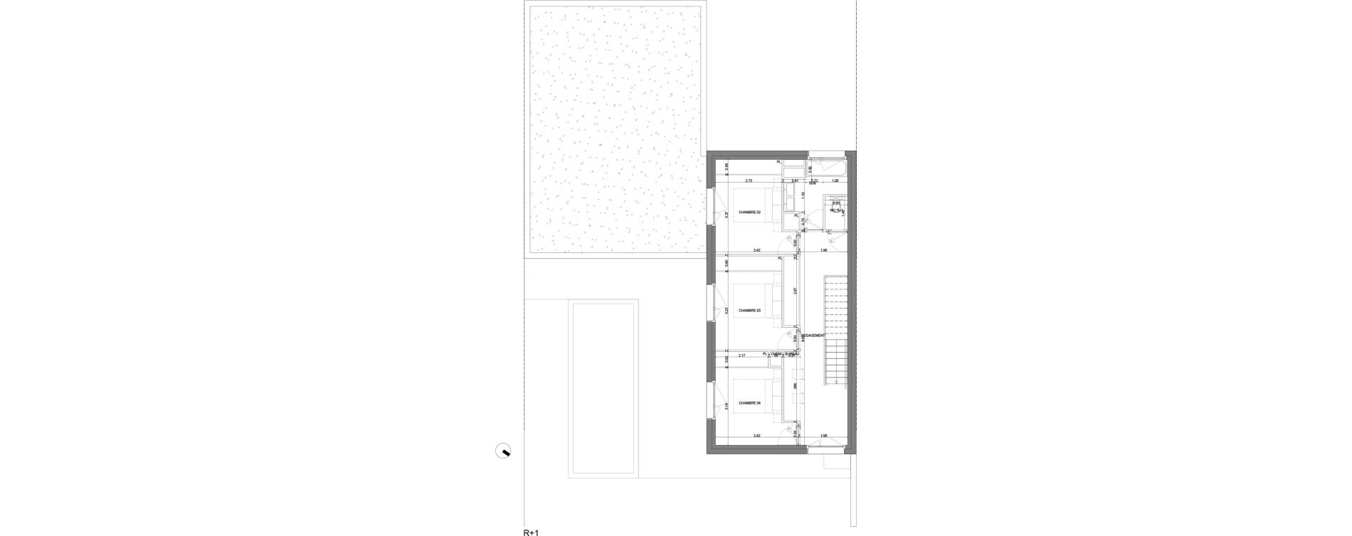 Villa T5 de 131,43 m2 &agrave; Toulouse Pech david