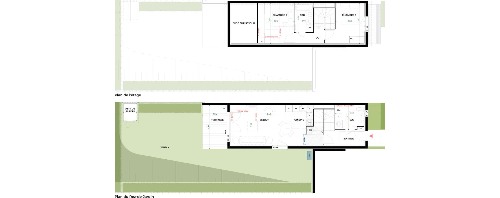 Villa T3 de 68,32 m2 &agrave; Tournefeuille Vitarelles