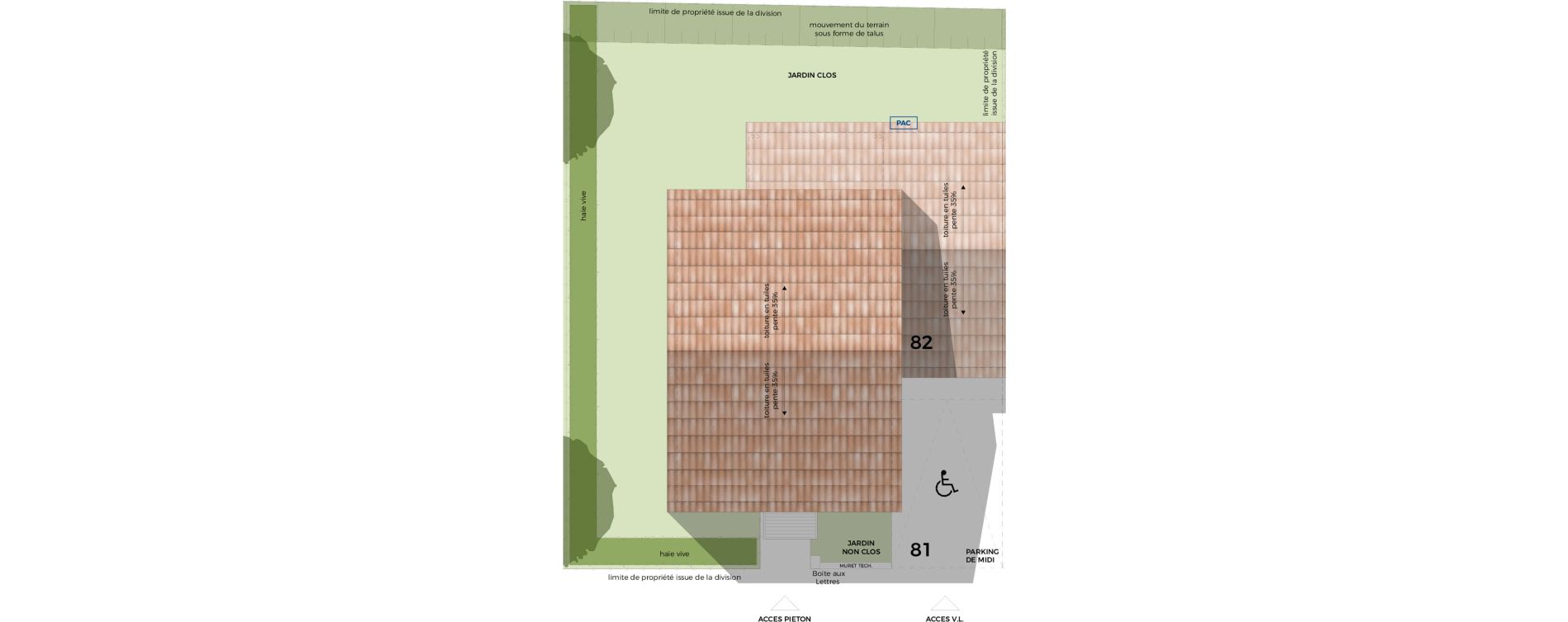 Villa T4 de 85,01 m2 &agrave; Tournefeuille Vitarelles