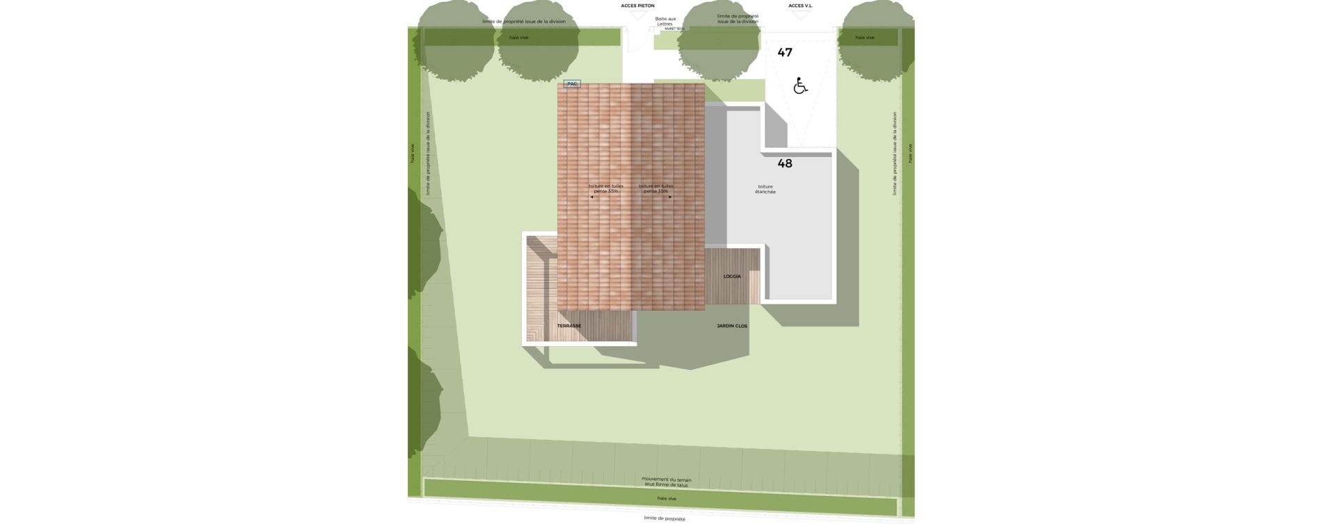 Villa T5 de 116,37 m2 &agrave; Tournefeuille Vitarelles