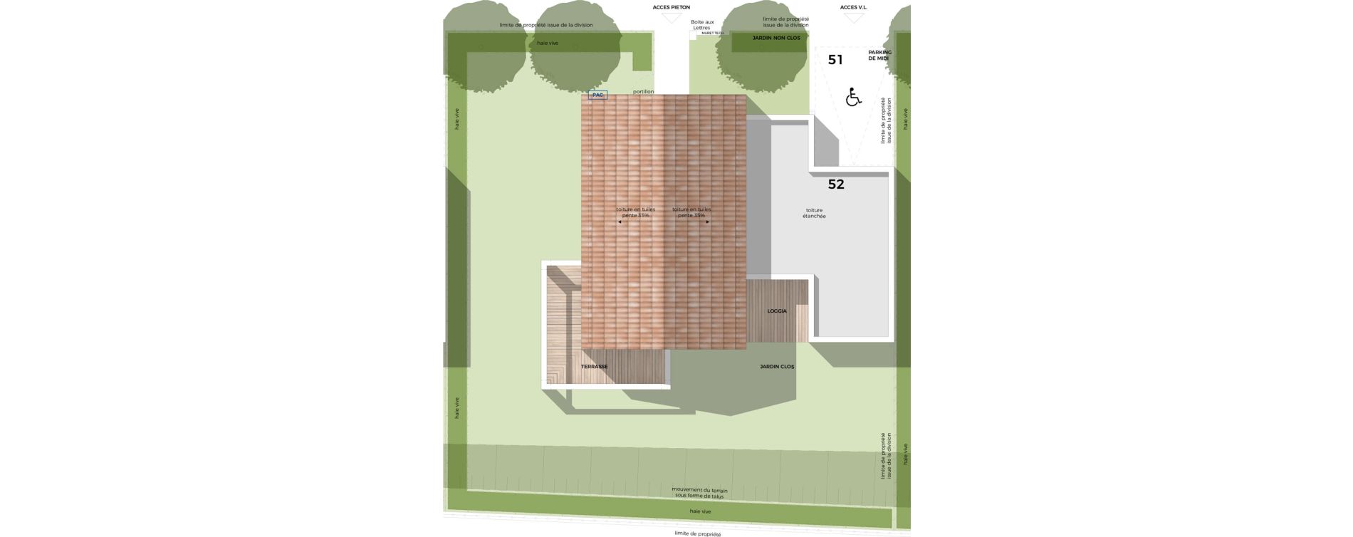 Villa T5 de 116,37 m2 &agrave; Tournefeuille Vitarelles