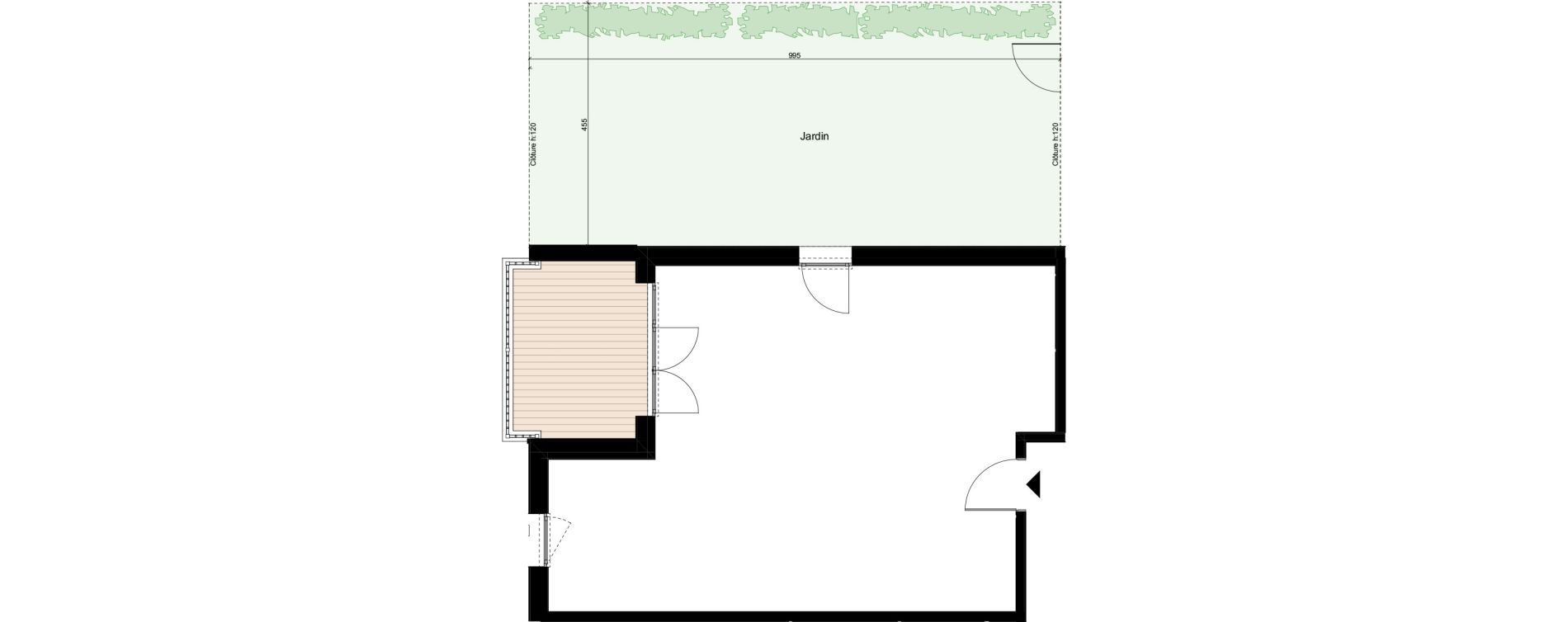 Appartement T2 de 48,96 m2 &agrave; Saint-Lary-Soulan Centre