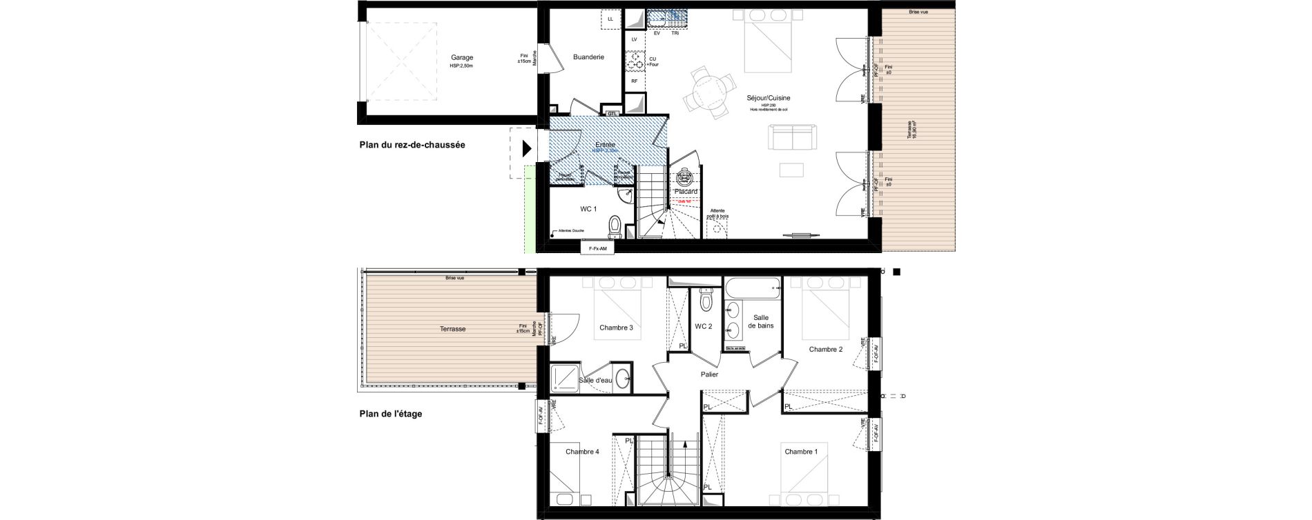 Maison T5 de 117,89 m2 &agrave; Saint-Lary-Soulan Centre