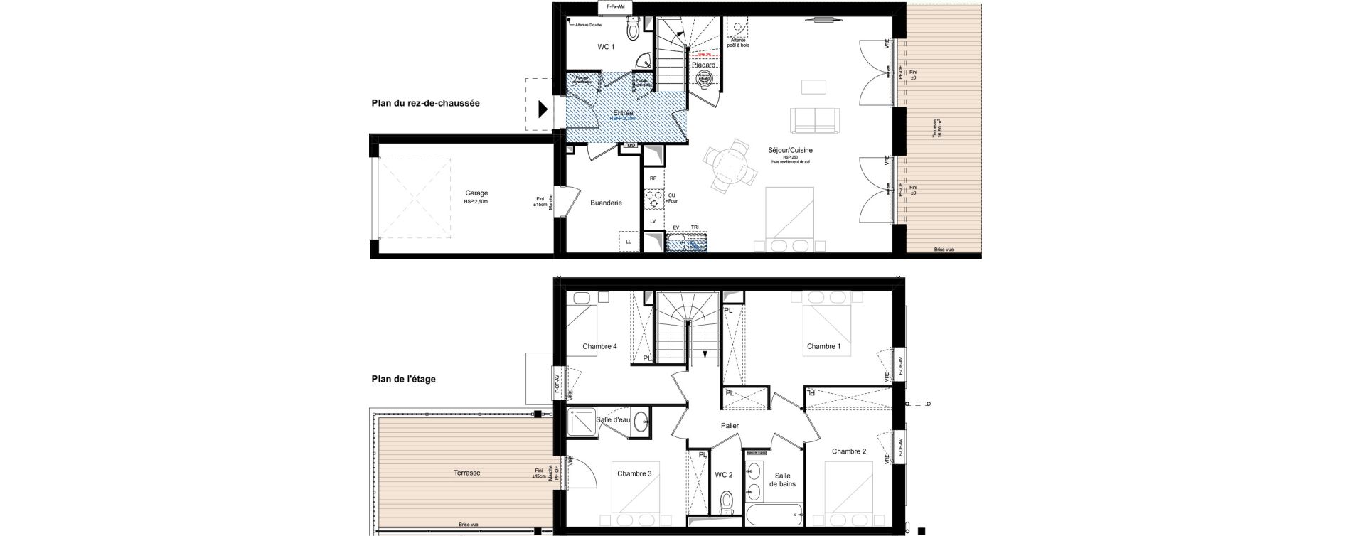 Maison T5 de 117,89 m2 &agrave; Saint-Lary-Soulan Centre